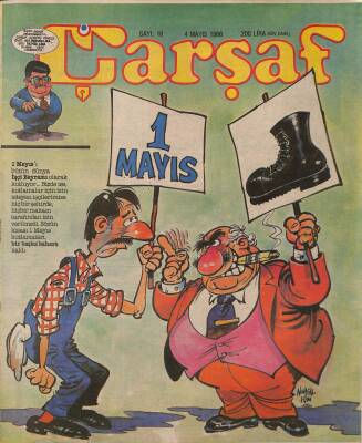 Çarşaf Mizah Dergisi Sayı18 4 Mayıs 1988 NDR20806 - 1