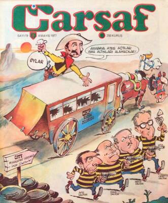 Çarşaf Mizah Dergisi Sayı19 4 Mayıs 1977 NDR20822 - 1