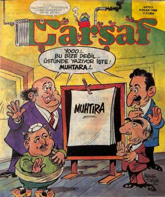 Çarşaf Mizah Dergisi Sayı2 9 Ocak 1980 NDR20665 - 1