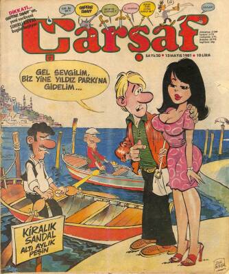 Çarşaf Mizah Dergisi Sayı20 13 Mayıs 1981 NDR20643 - 1