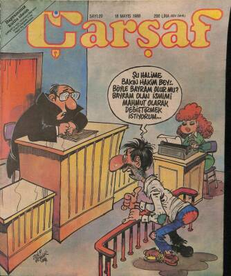 Çarşaf Mizah Dergisi Sayı20 18 Mayıs 1988 NDR20804 - 1