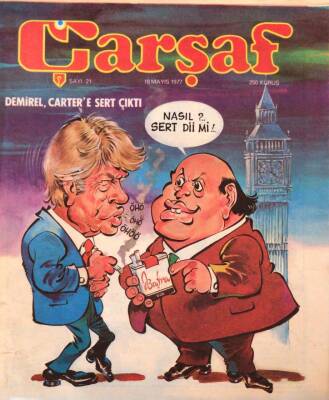 Çarşaf Mizah Dergisi Sayı21 18 Mayıs 1977 NDR20824 - 1