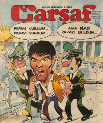 Çarşaf Mizah Dergisi Sayı21 20 Mayıs 1981 NDR20644 - 1