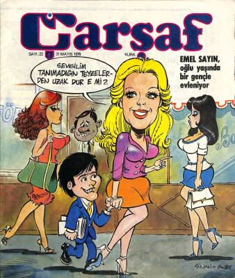 Çarşaf Mizah Dergisi Sayı23 31 Mayıs 1978 NDR68850 - 1