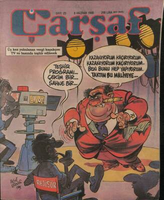 Çarşaf Mizah Dergisi Sayı23 8 Haziran 1988 NDR20801 - 1