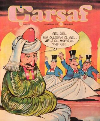 Çarşaf Mizah Dergisi Sayı25 15 Haziran 1977 NDR20828 - 1