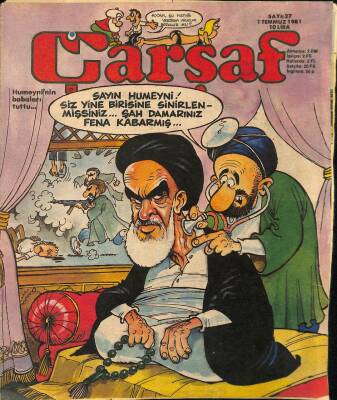 Çarşaf Mizah Dergisi Sayı27 1 Temmuz 1981 NDR20647 - 1