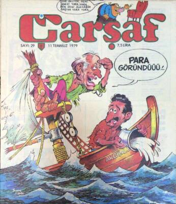 Çarşaf Mizah Dergisi Sayı29 11 Temmuz 1979 NDR22438 - 1