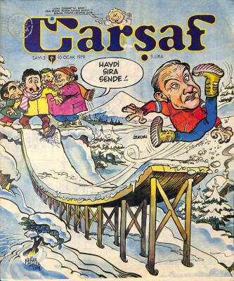 Çarşaf Mizah Dergisi Sayı3 10 Ocak 1979 NDR21421 - 1