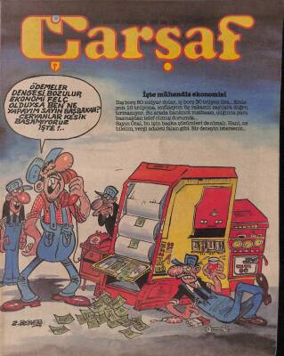 Çarşaf Mizah Dergisi Sayı31 2 Ağustos 1989 NDR20764 - 1