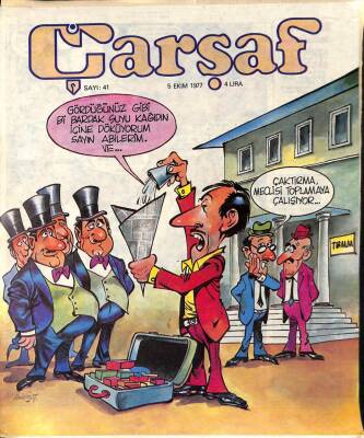 Çarşaf Mizah Dergisi Sayı41 5 Ekim 1977 NDR21392 - 1