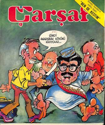 Çarşaf Mizah Dergisi Sayı44 26 Ekim 1977 NDR21410 - 1