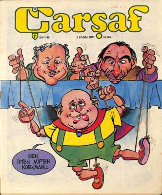 Çarşaf Mizah Dergisi Sayı45 2 Kasım 1977 NDR21395 - 1