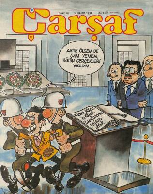 Çarşaf Mizah Dergisi Sayı46 16 Kasım 1988 NDR20784 - 1