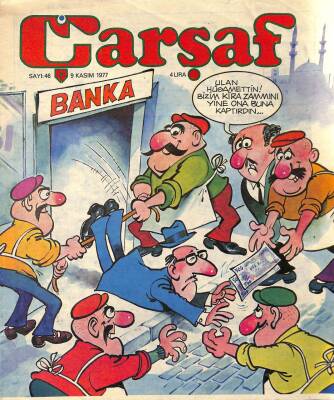 Çarşaf Mizah Dergisi Sayı46 9 Kasım 1977 NDR21396 - 1