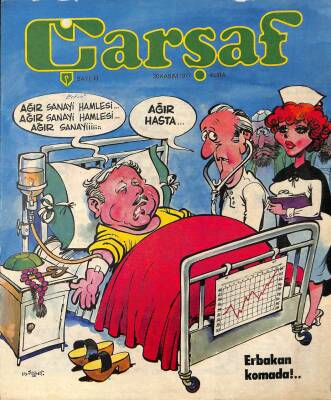 Çarşaf Mizah Dergisi Sayı49 30 Kasım 1977 NDR21400 - 1