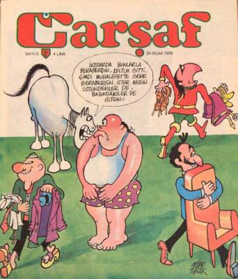 Çarşaf Mizah Dergisi Sayı5 25 Ocak 1977 NDR20840 - 1