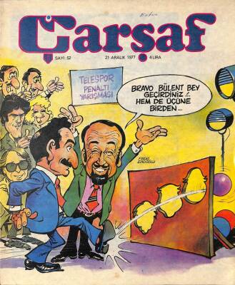 Çarşaf Mizah Dergisi Sayı52 21 Aralık 1977 NDR21413 - 1