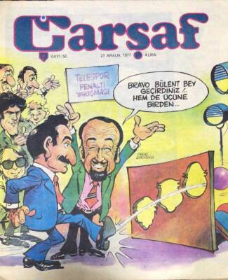 Çarşaf Mizah Dergisi Sayı52 21 Aralık 1977 NDR22423 - 1