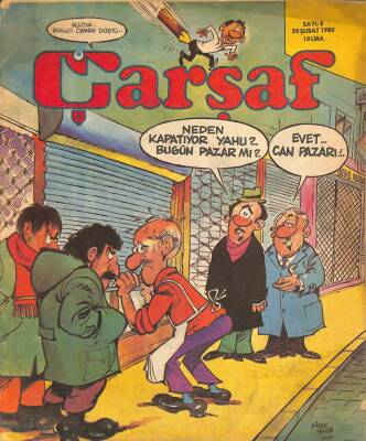 Çarşaf Mizah Dergisi Sayı8 20 Şubat 1980 NDR68866 - 1