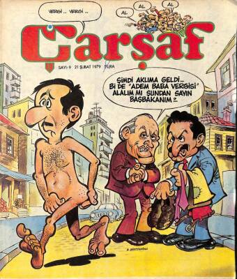 Çarşaf Mizah Dergisi Sayı9 21 Şubat 1979 NDR21423 - 1