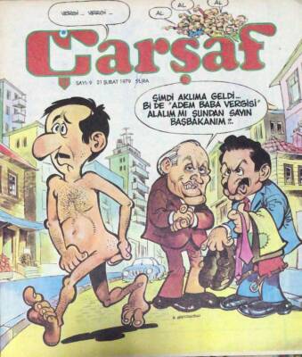 Çarşaf Mizah Dergisi Sayı9 21 Şubat 1979 NDR22426 - 1