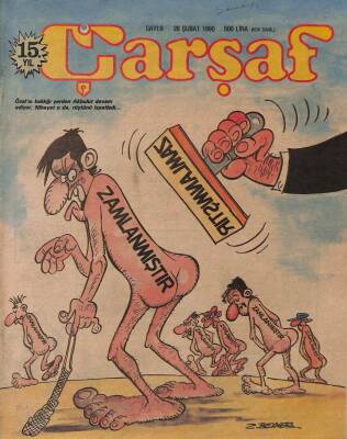 Çarşaf Mizah Dergisi Sayı9 28 Şubat 1990 NDR20683 - 1