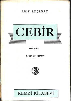 CEBİR (FEN KOLU) LİSE III. SINIF KTP1860 - 1