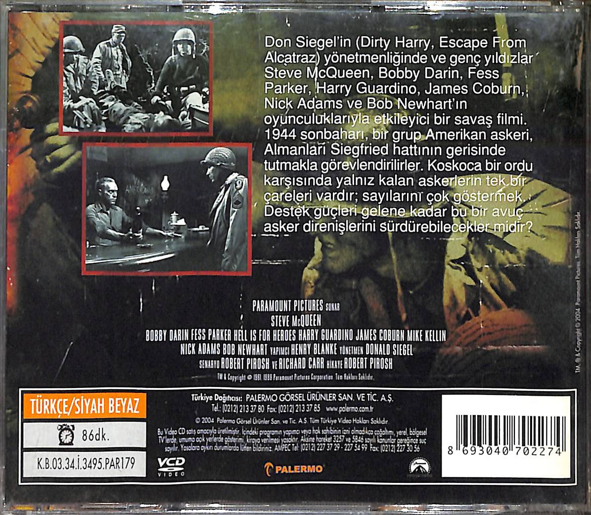 Cehennem Savaşçıları VCD Film (İkinci El - 10/7) VCD26585 - 2