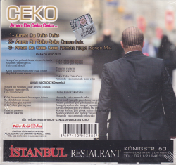 Ceko - Aman Da Ceko Ceko ( Sıfır Ürün ) CD Müzik CD1289 - 2