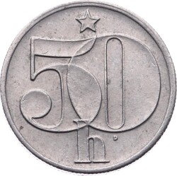 Çekoslovakya 50 Haleru 1979 ÇÇT YMP2532 - 1