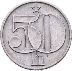 Çekoslovakya 50 Haleru 1979 ÇÇT YMP2536 - 1