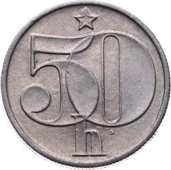 Çekoslovakya 50 Haleru 1986 ÇÇT YMP2535 - 1