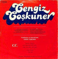 Cengiz Coşkuner -Dert Bende LP Plak (108.5) PLK20515 - 2