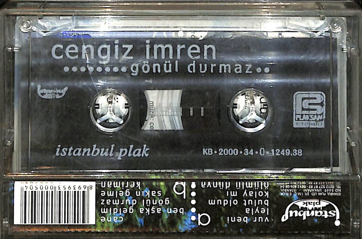 Cengiz İmren - Gönül Durmaz Kaset (İkinci El) KST27490 - 2