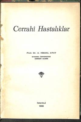 Cerrahi Hastalıklar KTP2452 - 1