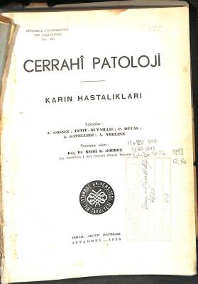 Cerrahi Patoloji- Karın Hastalıkları KTP2384 - 1