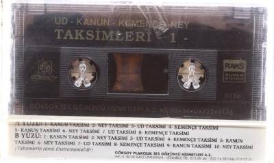 Çeşitli Makamlardan *Ud -Kanun -Kemençe -Ney Taksimleri* Kaset KST7901 - 4