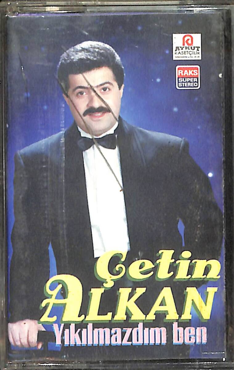 Çetin Alkan - Yıkılmazdım Ben Kaset (Kırmızı Bandrol - İkinci El) KST27576 - 1