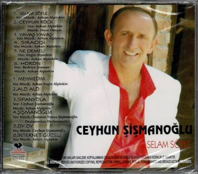 Ceyhun Şişmanoğlu - Selam Söyle CD Müzik CD696 - 8