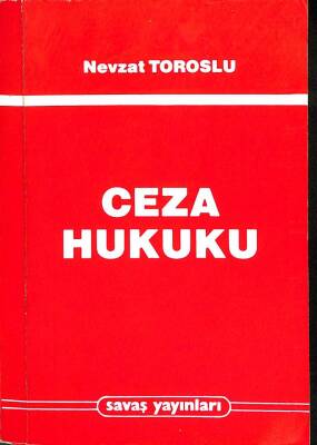 Ceza Hukuku KTP492 - 1