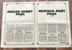 Cezzar Ahmet Paşa - Mustafa Reşit Paşa Büyük Boy Poster GZ119333 - 2