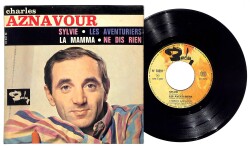 Charles Aznavour - Sylvie / Les Aventuriers / La Mamma / Ne dis Rien Mini LP PLAK (10/6.5) PLK24848 - 1