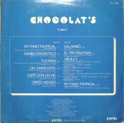 Chocolats (1975) – Rythmo Tropical LP (109) PLK17252 - 2