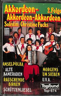 Christine Fuchs * Akkordeon - Akkordeon - Akkordeon - Folge 2* Kaset KST19037 - 1