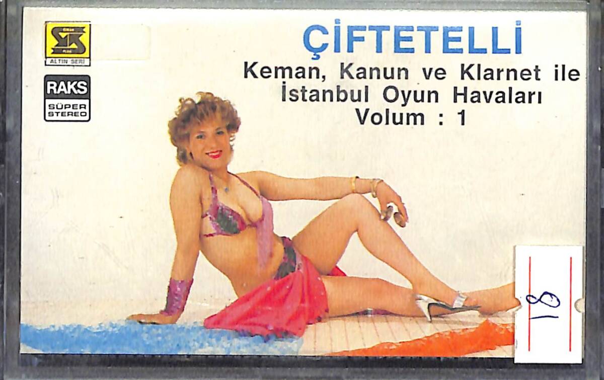 Çiftetelli İstanbul Oyun Havaları Kaset (Sarı Bandrol - İkinci El) KST27255 - 1