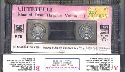 Çiftetelli İstanbul Oyun Havaları Kaset (Sarı Bandrol - İkinci El) KST27255 - 2