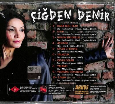 Çiğdem Demir - Yılım (Sıfır Ürün) CD Müzik CD1692 - 2