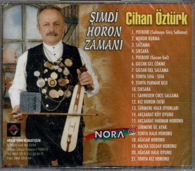 Cihan Öztürk - Şimdi Horon Zamanı CD Müzik CD698 - 8