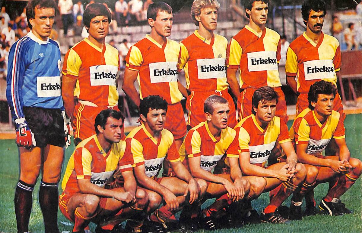 CimBom 1984-1985 Takım Kadrosu Kartpostal (Orta Boy) KRT22298 - 1